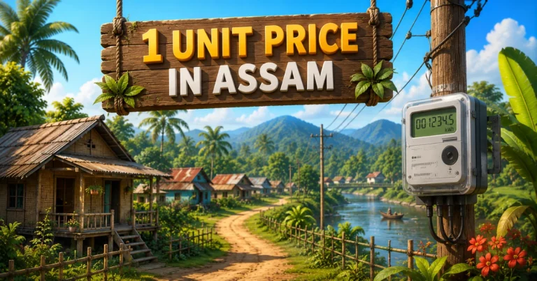 1 Unit Electricity Price in Assam