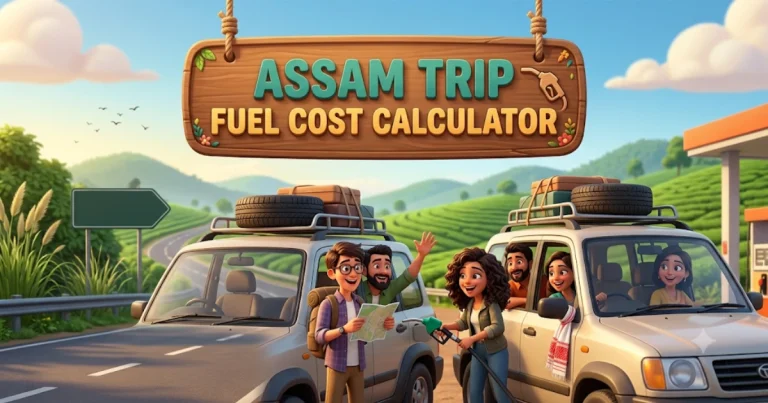Assam Fuel Price & Highway Trip Cost Calculator