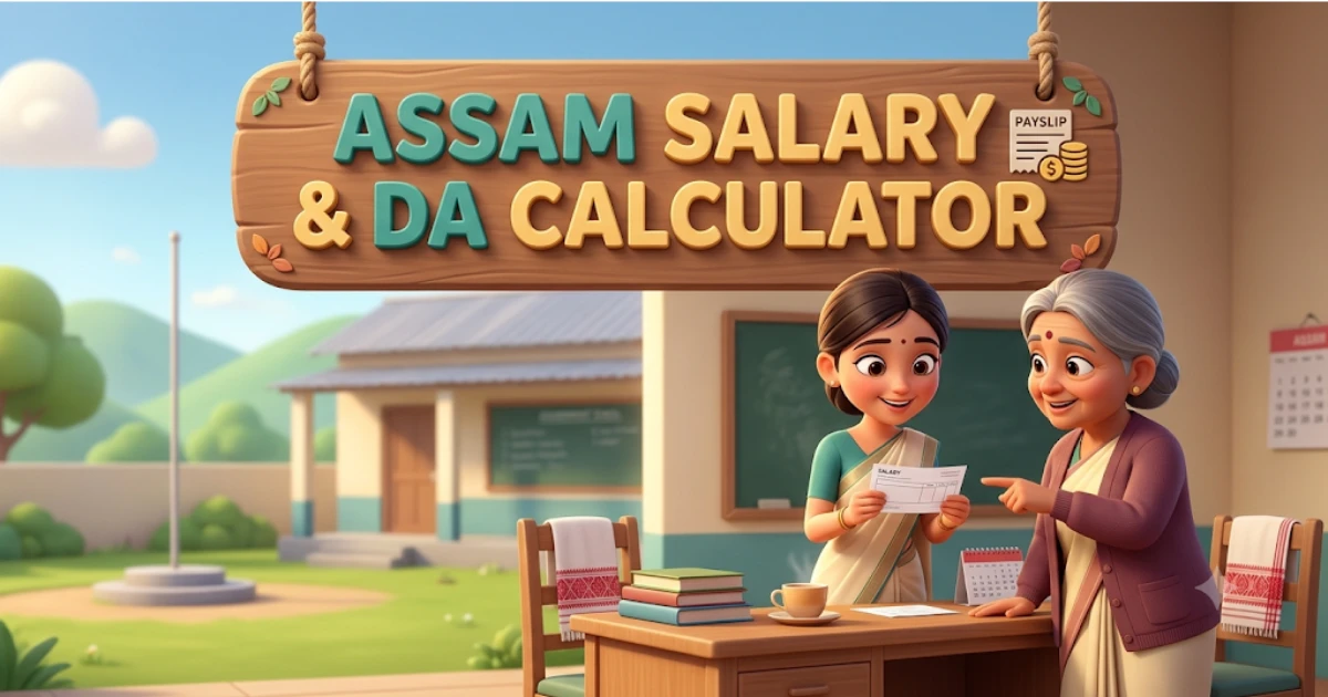 Assam Govt Employee Salary & DA Calculator
