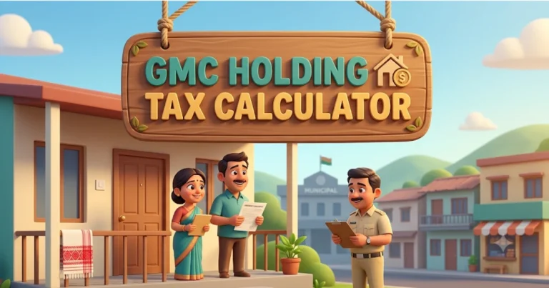 Assam Property Tax (GMC Holding Tax) Calculator