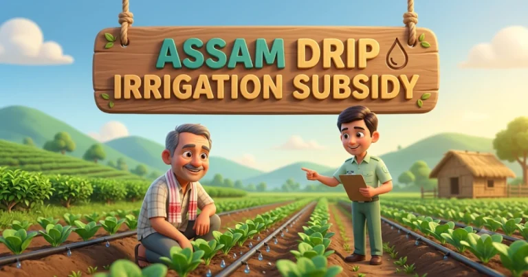 Assam Farmer Micro-Irrigation & PMKSY Subsidy Calculator